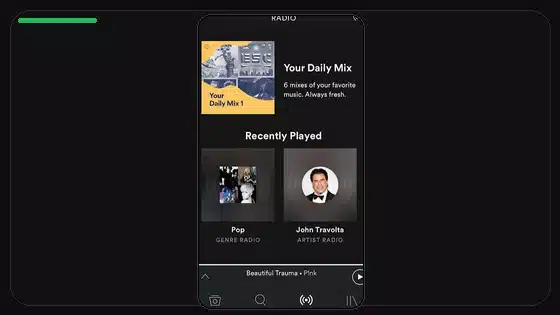 Spotify Premium APK no funciona en Android Auto - Spotify app screenshot 10