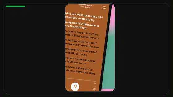 Función Automix de Spotify Premium APK explicada - Spotify app screenshot 3