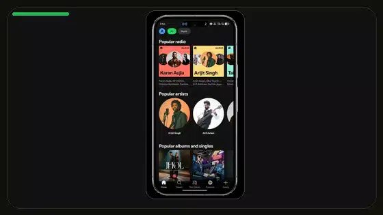 Solución a la pantalla negra de Spotify Premium APK - Spotify app screenshot 6