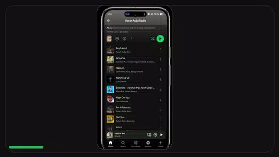 Solución a la pantalla negra de Spotify Premium APK - Spotify app screenshot 8