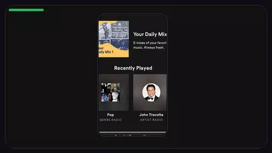 Solución a la pantalla negra de Spotify Premium APK - Spotify app screenshot 10