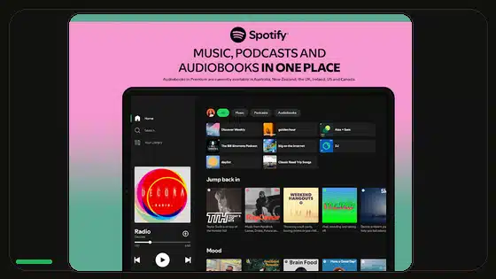 Solución de conexión Chromecast en Spotify Premium APK - Spotify app screenshot 3