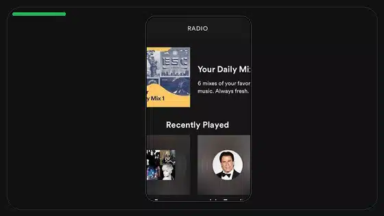 Solución de conexión Chromecast en Spotify Premium APK - Spotify app screenshot 10
