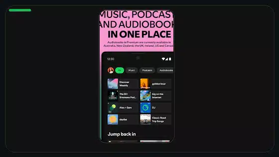 Instalación limpia vs actualización de Spotify Premium APK featured Spotify screenshot