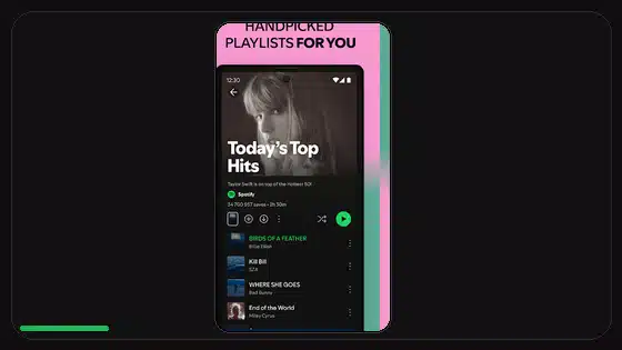 Instalación limpia vs actualización de Spotify Premium APK - Spotify app screenshot 4