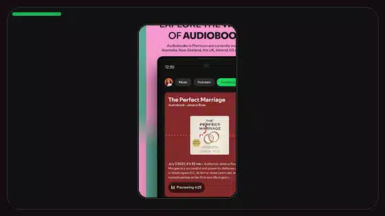 Instalación limpia vs actualización de Spotify Premium APK - Spotify app screenshot 6