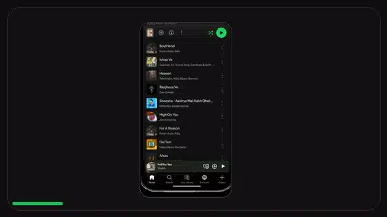Guía de playlists colaborativas en Spotify Premium APK - Spotify app screenshot 8