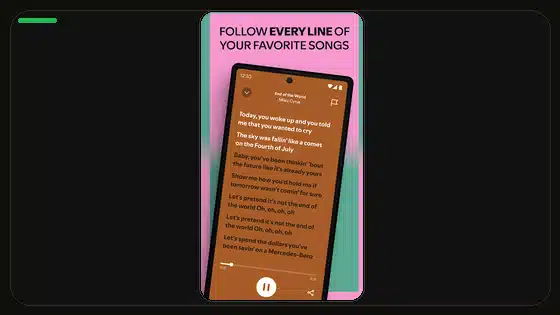 Funciones de Spotify Premium APK explicadas de forma sencilla - Spotify app screenshot 3
