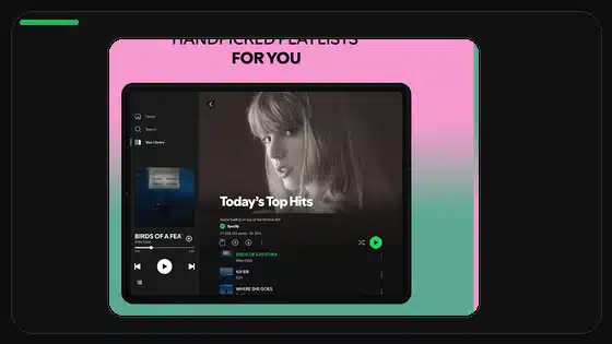 Lista de comprobación inicial para Spotify Premium APK - Spotify app screenshot 4