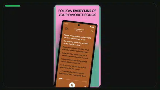 Actividad de amigos en Spotify Premium APK explicada - Spotify app screenshot 3