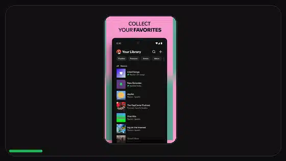 Actividad de amigos en Spotify Premium APK explicada - Spotify app screenshot 7