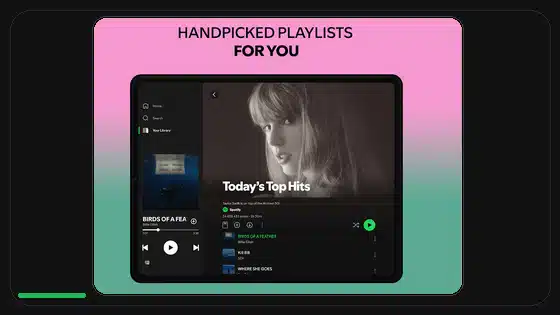 Guía de reproducción sin pausas en Spotify Premium APK - Spotify app screenshot 4