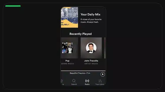 Guía de reproducción sin pausas en Spotify Premium APK - Spotify app screenshot 10