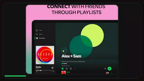 Consejos para personalizar el inicio de Spotify Premium APK - Spotify app screenshot 2