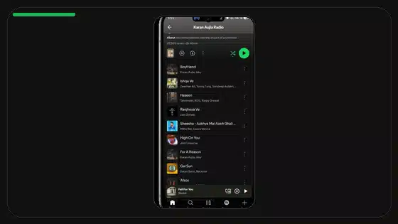 Consejos para personalizar el inicio de Spotify Premium APK - Spotify app screenshot 8