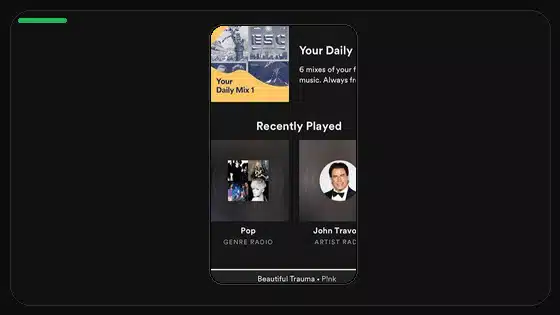 Consejos para personalizar el inicio de Spotify Premium APK - Spotify app screenshot 10