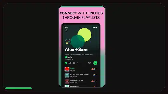 Guía de instalación de Spotify Premium APK para Android 7 y versiones posteriores - Spotify app screenshot 5