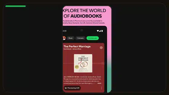 Guía de instalación de Spotify Premium APK para Android 7 y versiones posteriores - Spotify app screenshot 6