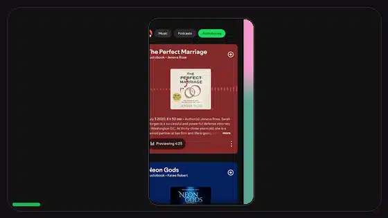 Instalación de Spotify Premium APK en Google Pixel - Spotify app screenshot 6