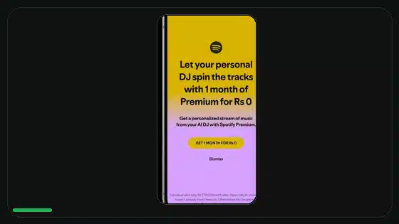 Instalación de Spotify Premium APK en OnePlus y Oppo - Spotify app screenshot 5