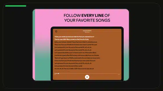 Instalación de Spotify Premium APK en Xiaomi y Redmi featured Spotify screenshot