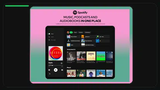 Instalación de Spotify Premium APK en Xiaomi y Redmi - Spotify app screenshot 3