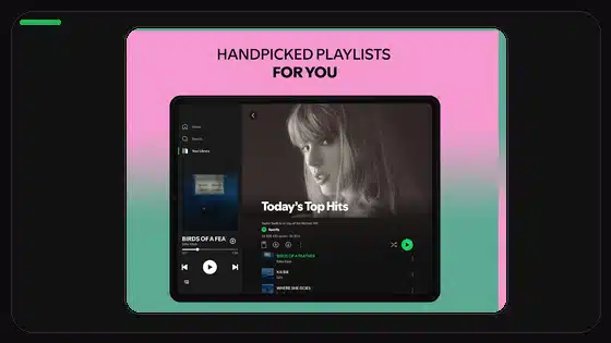 Instalación de Spotify Premium APK en Xiaomi y Redmi - Spotify app screenshot 4