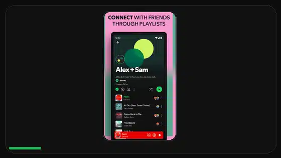 Función Jam de Spotify Premium APK explicada - Spotify app screenshot 5