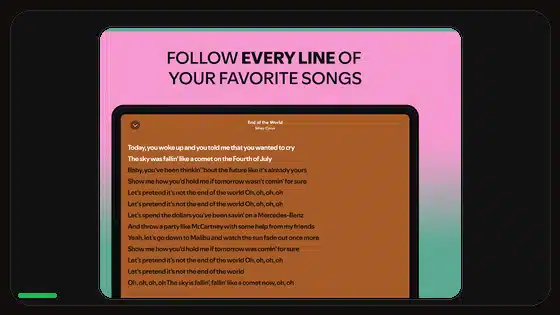 Spotify Premium APK se cierra solo: soluciones que funcionan featured Spotify screenshot