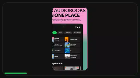 Guía de la última versión de Spotify Premium APK 2026 featured Spotify screenshot