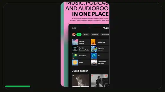 Archivos locales no aparecen en Spotify Premium APK featured Spotify screenshot