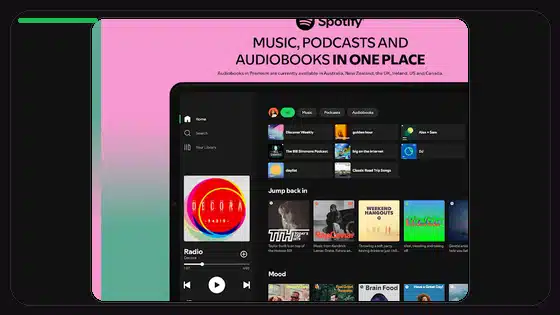 Solución cuando el inicio de sesión de Spotify Premium APK no funciona - Spotify app screenshot 3