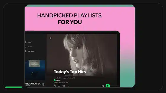 Solución cuando el inicio de sesión de Spotify Premium APK no funciona - Spotify app screenshot 4