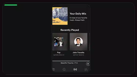 Solución cuando el inicio de sesión de Spotify Premium APK no funciona - Spotify app screenshot 10