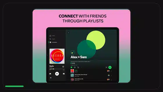 Spotify Premium APK no muestra letras: solución - Spotify app screenshot 2