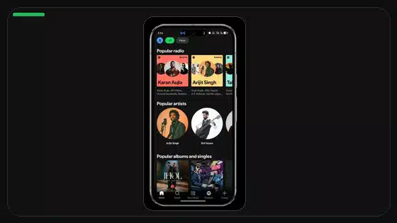 Spotify Premium APK no muestra letras: solución - Spotify app screenshot 6