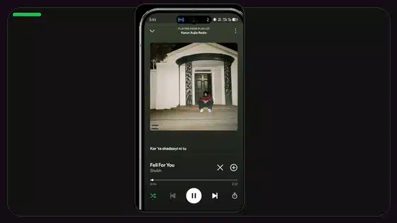 Spotify Premium APK no muestra letras: solución - Spotify app screenshot 7