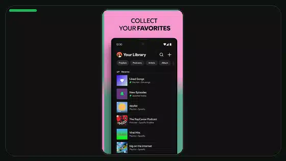 Consejos para varias cuentas en Spotify Premium APK - Spotify app screenshot 7