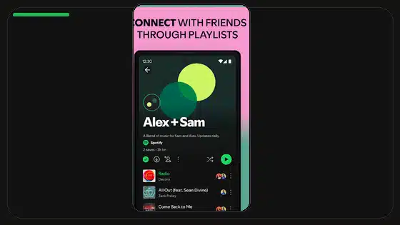 Compatibilidad de Spotify Premium APK con Android reciente - Spotify app screenshot 5