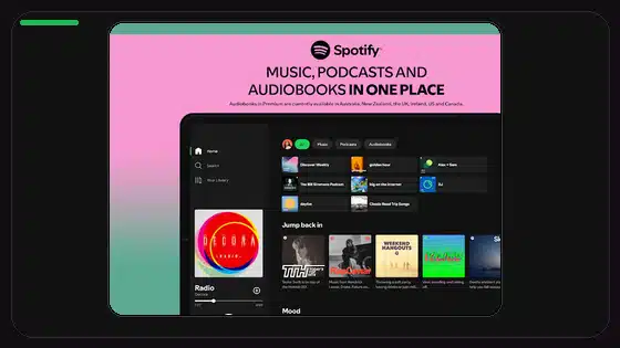 Compatibilidad de Spotify Premium APK con Android reciente - Spotify app screenshot 9