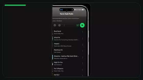 Controles de notificaciones de Spotify Premium APK no funcionan - Spotify app screenshot 8