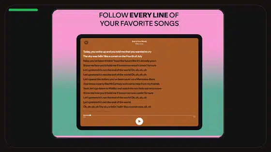 Guía de versiones antiguas de Spotify Premium APK featured Spotify screenshot