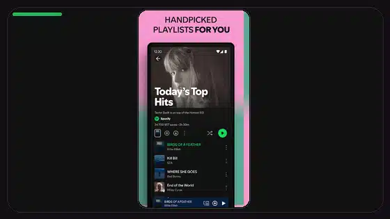Compatibilidad de Spotify Premium APK con Android antiguo - Spotify app screenshot 4