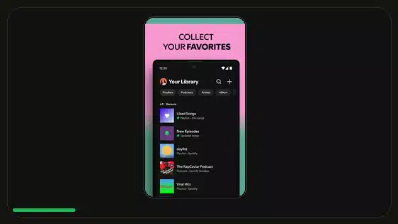 Compatibilidad de Spotify Premium APK con Android antiguo - Spotify app screenshot 7