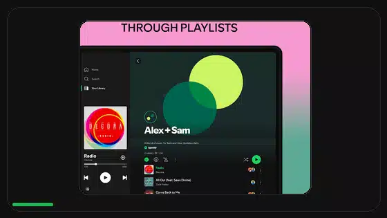 Spotify Premium APK en Android 14 - Spotify app screenshot 2