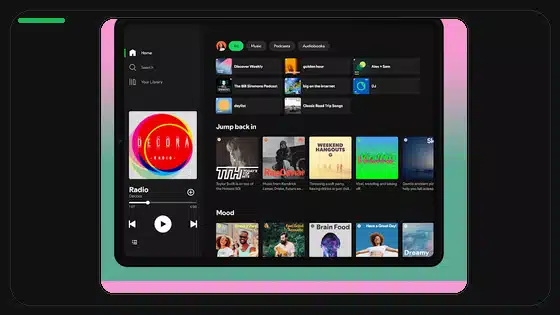 Spotify Premium APK en Android 14 - Spotify app screenshot 3
