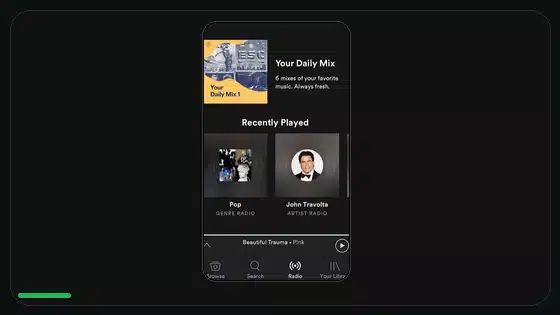 Spotify Premium APK en Android 14 - Spotify app screenshot 10