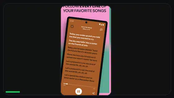 Spotify Premium APK en Android 15 - Spotify app screenshot 3