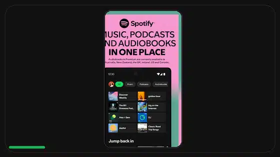 Spotify Premium APK en Android 7 featured Spotify screenshot