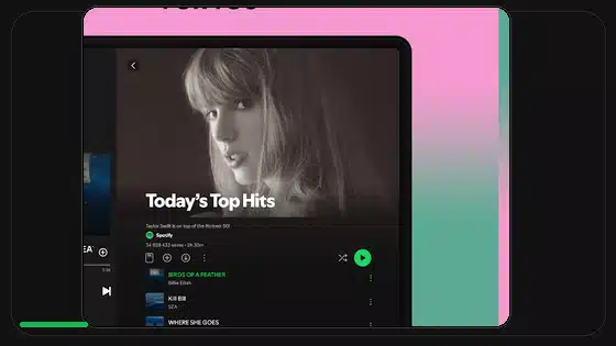 Spotify Premium APK en tablets Android - Spotify app screenshot 4